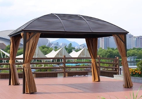 Courtyard leisure gazebo