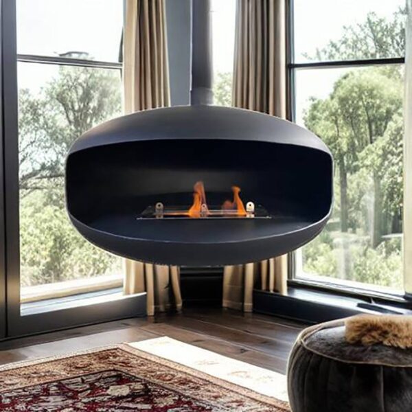 Ceiling Hanging Ethanol Fireplaces: Indoor & Outdoor