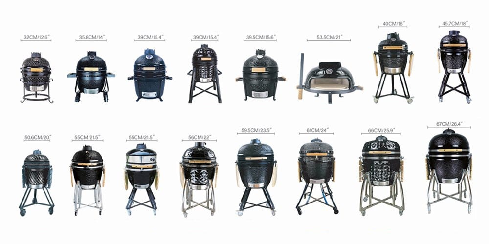 Different size ceramic bbq recommended, support customization 1