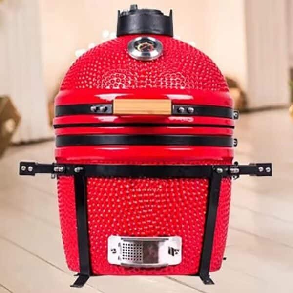 portable 15 inch tabletop kamado grill