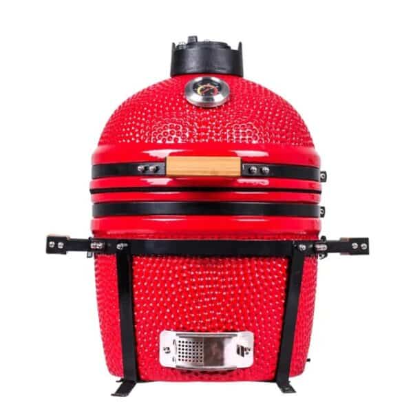 portable 15 inch tabletop kamado grill