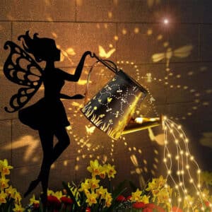 LED Solar Lights Waterproof Fairies Carry Lanterns