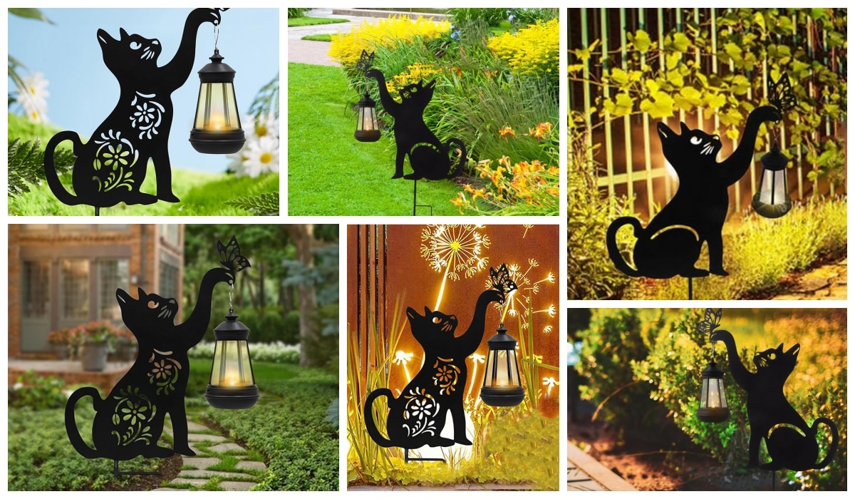 LED Solar Lights Waterproof Fairies Carry Lanterns