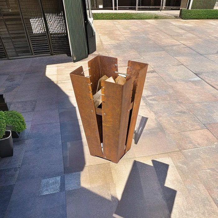 Special-shaped corten steel fire pits for sale