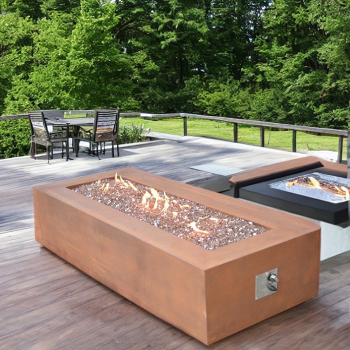 high-end gas fire pit burner