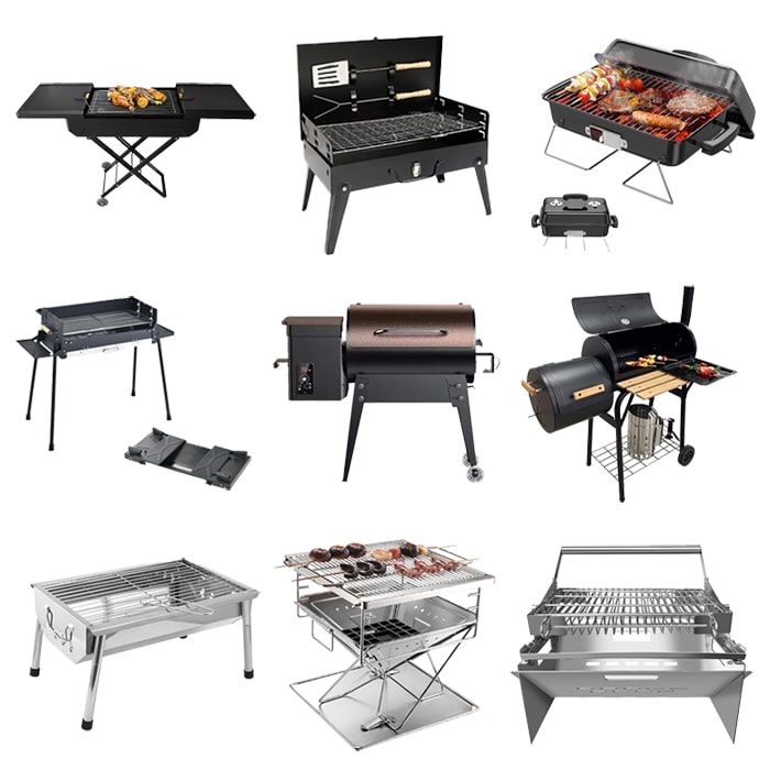 stainless steel bbq grill