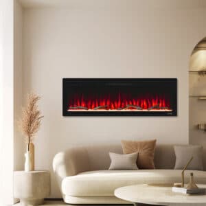 wall mounted fireplace heater