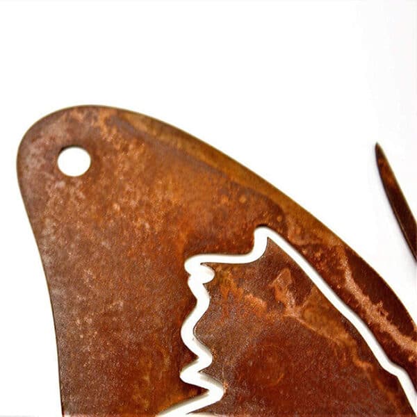 Corten steel rusty butterfly - Image 7