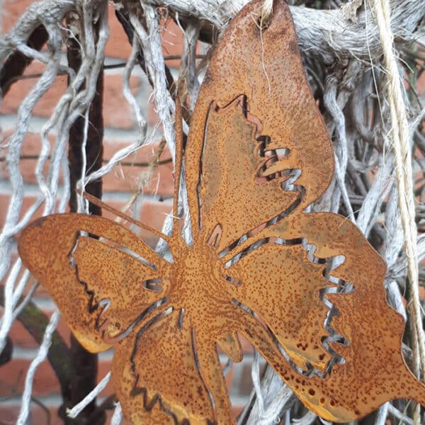 Corten steel rusty butterfly (5)